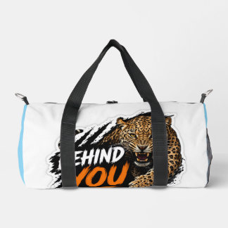 Bolso De Deporte Pequeño Detrás de ti Leopardo 