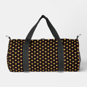 Bolso De Deporte Pequeño Día de San Valentín Corazones de Oro Patrón-23655
