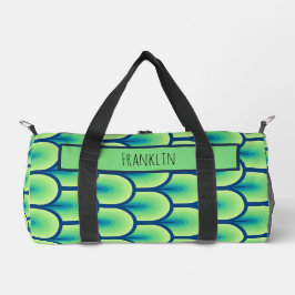 Bolso De Deporte Pequeño Dibujo abstracto I Nombre personalizado
