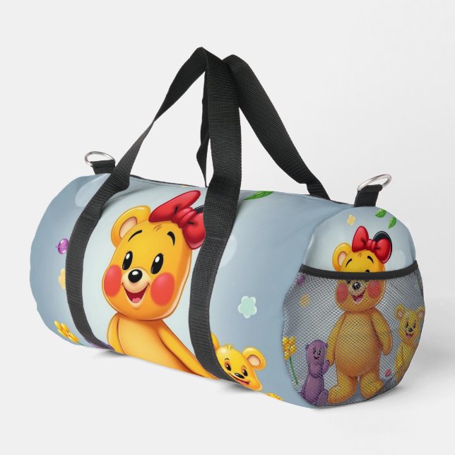 Bolso De Deporte Pequeño „Die Zauberbärchen – Hüter des Glitzerwalds“ (Esquina derecha)
