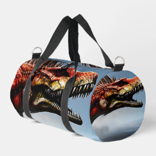 Bolso De Deporte Pequeño Dinosaurio Spinosaurus aterrador