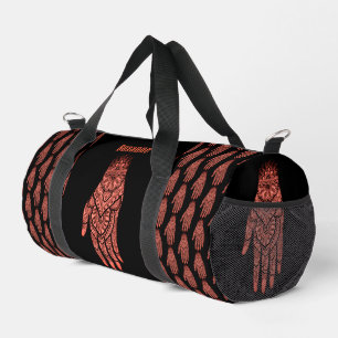 Bolso De Deporte Pequeño Diseño de arte de tatuaje de mano de Mehndi person