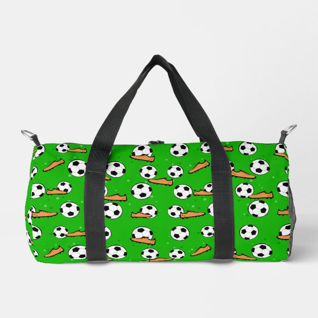 Bolso De Deporte Pequeño Diseño de fútbol/fútbol (Anverso)