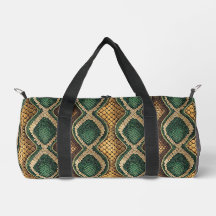 Diseño de patrón de piel de serpiente con esmerald