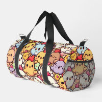 Diseño de patrón de pollo de la Chibi de Cuta