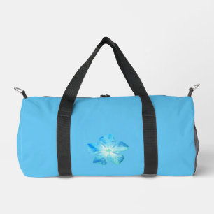 BOLSO DE DEPORTE PEQUEÑO DISEÑO DE PEQUEÑO FLORES DE LA BAÑERA DUFFLE