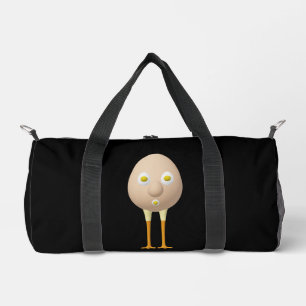 Bolso De Deporte Pequeño Diseño divertido del personaje de huevo RG y RA