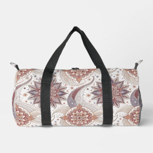 Bolso De Deporte Pequeño Diseño Espiritual de Mandala Floral Elegante
