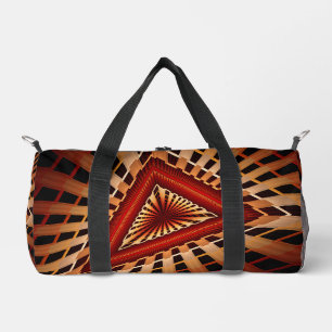 Bolso De Deporte Pequeño Diseño gráfico fractal moderno de 3D Fantasy Netwo