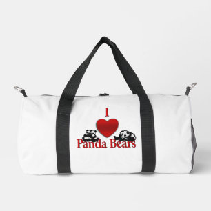 Bolso De Deporte Pequeño Diviértete con Osos Panda