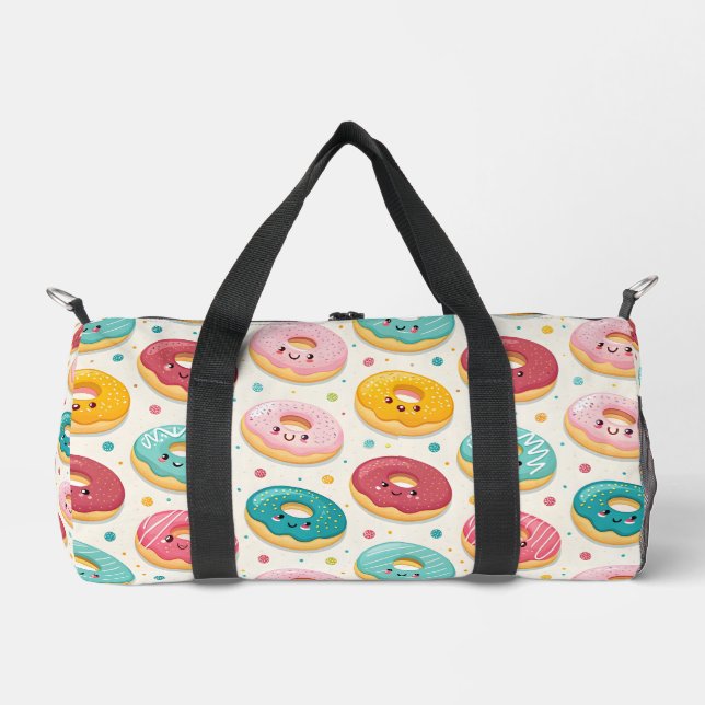 Bolso De Deporte Pequeño Donut Pattern (Anverso)