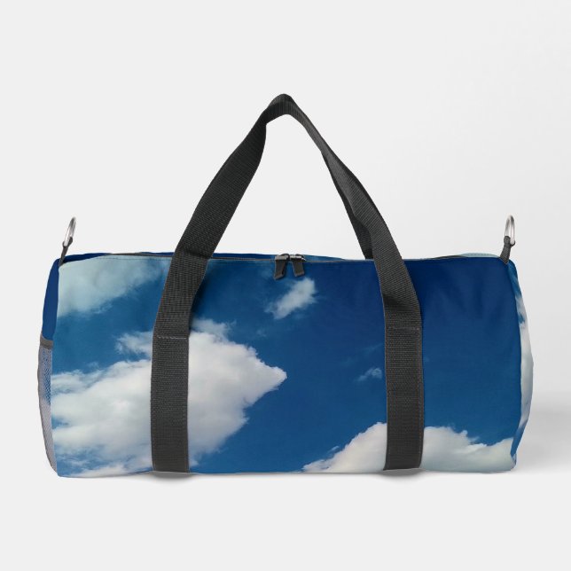Bolso De Deporte Pequeño Dos nubes blandas (Reverso)
