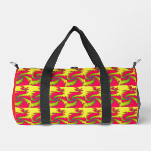 Bolso De Deporte Pequeño Dragón de Año Nuevo chino fractal