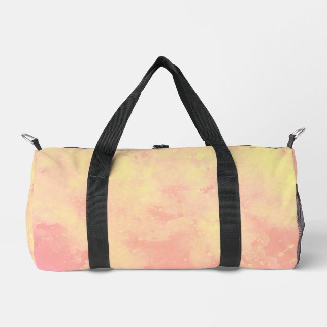 Bolso De Deporte Pequeño Dream Cloud Effect Amarillo y naranja (Anverso)