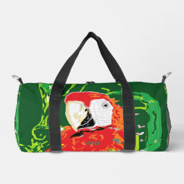 Bolso De Deporte Pequeño Duffel  : Parrots Can Fly 