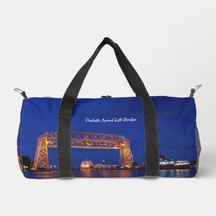Bolso De Deporte Pequeño Duluth Aerial Lift Bridge y John G. Munson
