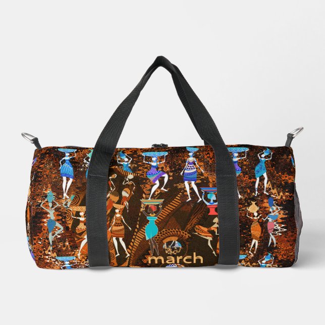 Bolso De Deporte Pequeño Echoes of Empowerment: March 8th (Anverso)