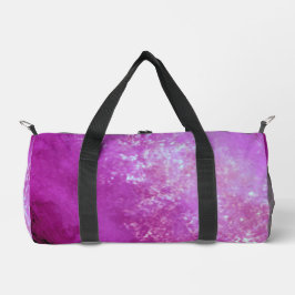 Bolso De Deporte Pequeño Efecto de nube de tormenta rosa-púrpura oscuro