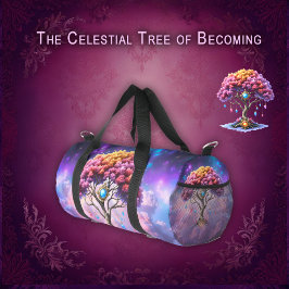 Bolso De Deporte Pequeño El Árbol Celestial del Devenir.