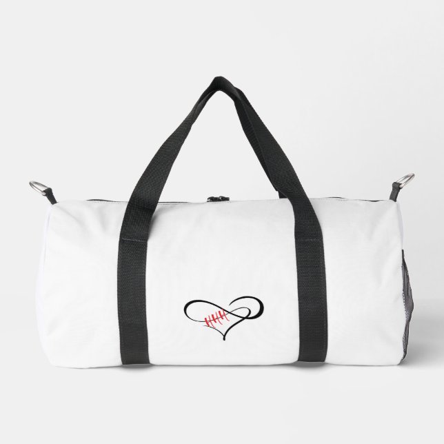 Bolso De Deporte Pequeño El corazón infinito triple H (Anverso)