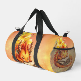 Bolso De Deporte Pequeño El pequeño dragón místico. 