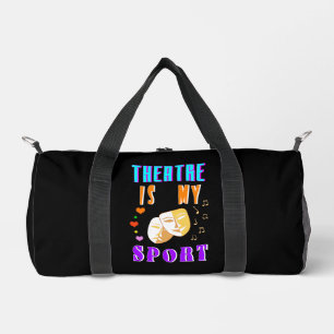 Bolso De Deporte Pequeño El teatro es mi teatro de actor deportivo