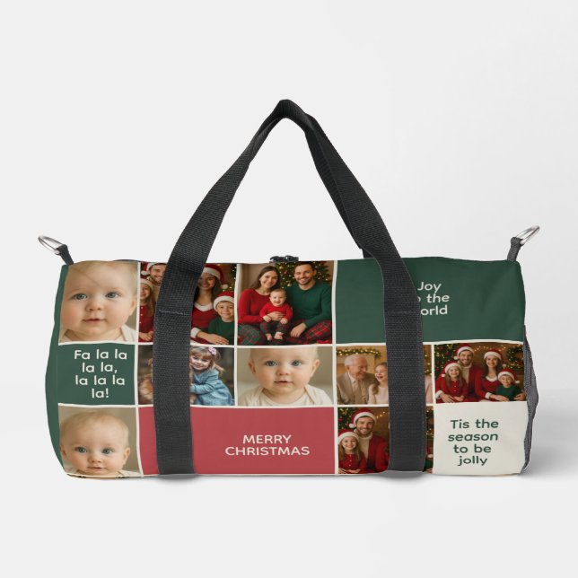 Bolso De Deporte Pequeño elegance big many images collage Christmas new wed (Anverso)