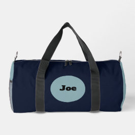 Bolso De Deporte Pequeño Elegante azul marino personalizado