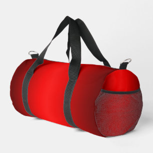 Bolso De Deporte Pequeño Elegante gradiente rojo a negro