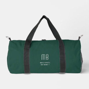 Bolso De Deporte Pequeño Elegante Monograma Verde Esmeralda