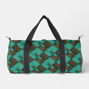 Bolso De Deporte Pequeño Elegante patrón geométrico tribal africano