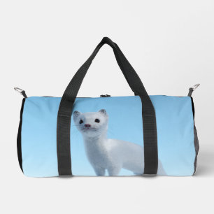 Bolso De Deporte Pequeño Encanto de Comadreja Ártica