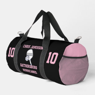 Bolso De Deporte Pequeño Entrenador de Equipo de Pickleball Jugador Negro R