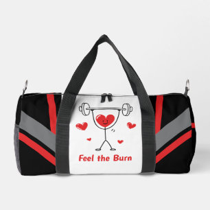 Bolso De Deporte Pequeño Entrenamiento en el Gimnasio Corazón Adorable Sien