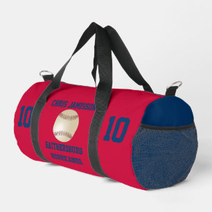 Bolso De Deporte Pequeño Equipo de béisbol, entrenador, jugador personaliza