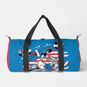 Bolso De Deporte Pequeño Equipo de fútbol de EE. UU. con gráfico de Bugs Bu