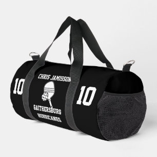 Bolso De Deporte Pequeño Equipo de Pickleball, Entrenador o Jugador Negro P