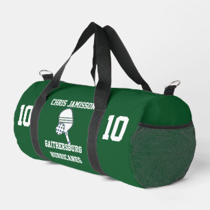 Bolso De Deporte Pequeño Equipo de Pickleball, Entrenador o Jugador Verde P
