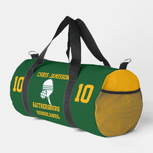 Bolso De Deporte Pequeño Equipo de Pickleball, Entrenador o Jugador Verde P