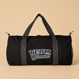 Bolso De Deporte Pequeño Equipo Novio Bold Fiesta de Boda