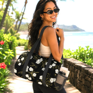 Bolso De Deporte Pequeño Estampa hawaiana moderna
