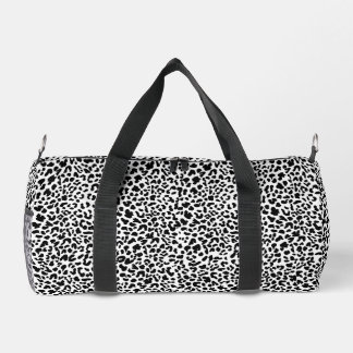 Bolso De Deporte Pequeño Estampado de animal salvaje en blanco y negro. Pri