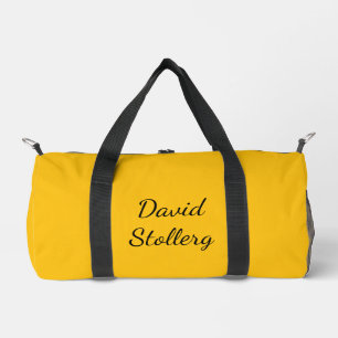Bolso De Deporte Pequeño Estilo oro y blanco 