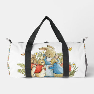 Bolso De Deporte Pequeño Familia de conejo clásica
