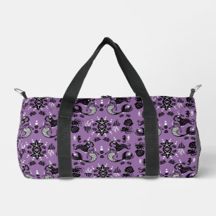 Bolso De Deporte Pequeño Fantasía de sirena morada