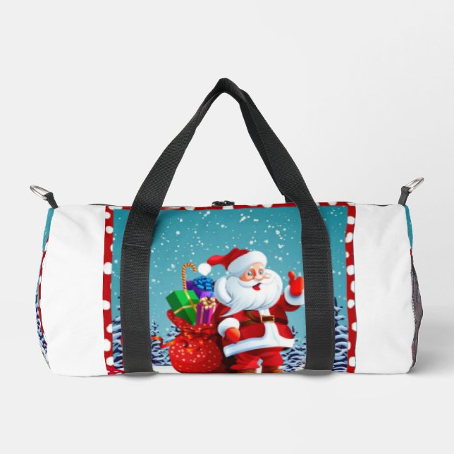 Bolso De Deporte Pequeño Feliz Navidad (Anverso)