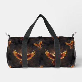 Bolso De Deporte Pequeño Fiery Phoenix Cushion