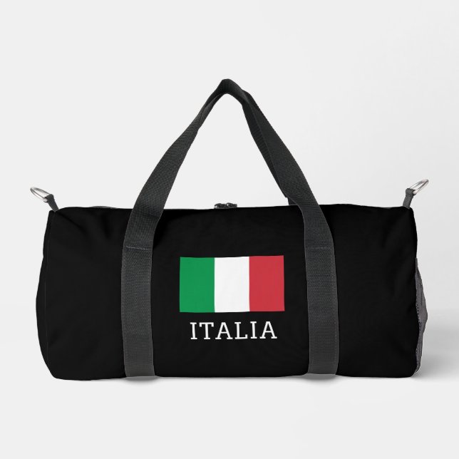 Bolso De Deporte Pequeño Flag of Italy custom duffle bag (Anverso)