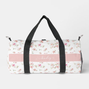 Bolso De Deporte Pequeño Flor de agua rosa suave