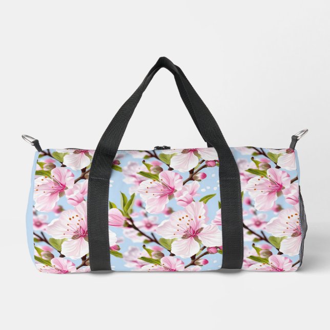 Bolso De Deporte Pequeño Flor de Cerezo (Anverso)